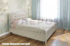 Кровать КР-1033 с мягким изголовьем в Ноябрьске - noyabrsk.ok-mebel.com | фото