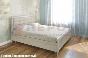 Кровать КР-2033 с мягким изголовьем в Ноябрьске - noyabrsk.ok-mebel.com | фото 1