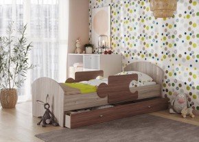 Кровать "Мозайка" на ламелях + бортики + ящики в Ноябрьске - noyabrsk.ok-mebel.com | фото 2