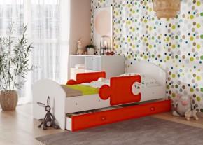 Кровать "Мозайка" на ламелях + бортики + ящики в Ноябрьске - noyabrsk.ok-mebel.com | фото 3
