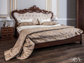 Кровать с мягким изголовьем Афина 1600 (караваджо) в Ноябрьске - noyabrsk.ok-mebel.com | фото