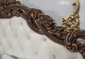 Кровать с мягким изголовьем Патрисия (1600) караваджо в Ноябрьске - noyabrsk.ok-mebel.com | фото 4