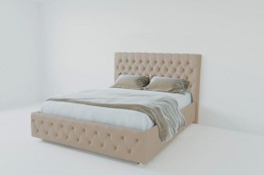Кровать Версаль с ПМ 900 (велюр светло-серый) в Ноябрьске - noyabrsk.ok-mebel.com | фото