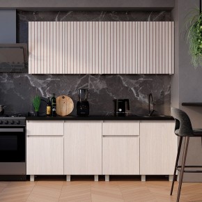 Кухня Тренд 1.0 м (Ясень белый) в Ноябрьске - noyabrsk.ok-mebel.com | фото 4