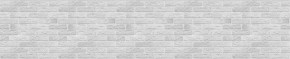 Кухонный фартук 610х3000х1,5 (композит) КМ Кирпич серый в Ноябрьске - noyabrsk.ok-mebel.com | фото 1