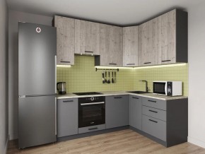 Кухонный гарнитур Антик 2200*1600 h950 (Стол. 38мм) в Ноябрьске - noyabrsk.ok-mebel.com | фото