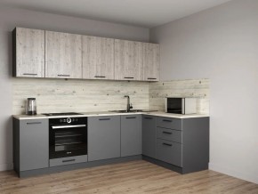 Кухонный гарнитур Антик 2600*1600 (Стол. 26мм) в Ноябрьске - noyabrsk.ok-mebel.com | фото