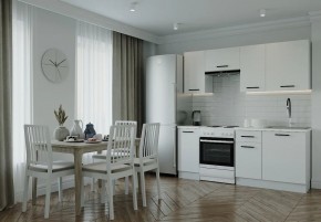 Кухонный гарнитур Белый Глянец 2000 (Стол. 38мм) в Ноябрьске - noyabrsk.ok-mebel.com | фото