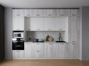 Кухонный гарнитур Бланка 3400 (Стол. 38мм) в Ноябрьске - noyabrsk.ok-mebel.com | фото