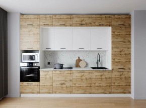 Кухонный гарнитур Лада 3400 (Стол. 38мм) в Ноябрьске - noyabrsk.ok-mebel.com | фото
