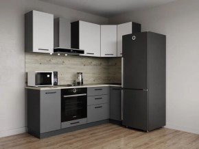 Кухонный гарнитур Меренга 2200*1000 (Стол. 38мм) в Ноябрьске - noyabrsk.ok-mebel.com | фото
