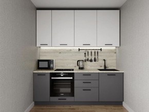 Кухонный гарнитур Меренга 2200 h950 (Стол. 26мм) в Ноябрьске - noyabrsk.ok-mebel.com | фото