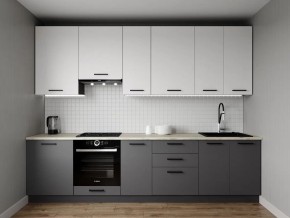 Кухонный гарнитур Меренга 3000 h950 (Стол. 38мм) в Ноябрьске - noyabrsk.ok-mebel.com | фото