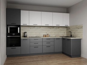 Кухонный гарнитур Меренга 3200*1400 (Стол. 38 мм) в Ноябрьске - noyabrsk.ok-mebel.com | фото