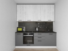 Кухонный гарнитур Санторини 2200 h 950 (Стол. 26мм) в Ноябрьске - noyabrsk.ok-mebel.com | фото