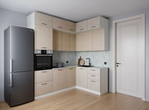 Кухонный гарнитур Шимо 2200*1700 (Стол. 26мм) в Ноябрьске - noyabrsk.ok-mebel.com | фото