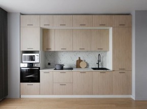 Кухонный гарнитур Шимо 3400 (Стол. 26мм) в Ноябрьске - noyabrsk.ok-mebel.com | фото
