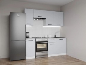 Кухонный гарнитур Смоки 2000 (Стол. 38 мм) в Ноябрьске - noyabrsk.ok-mebel.com | фото