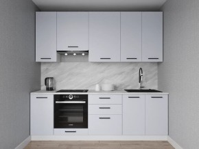 Кухонный гарнитур Смоки 3000 h950 (Стол. 38 мм) в Ноябрьске - noyabrsk.ok-mebel.com | фото