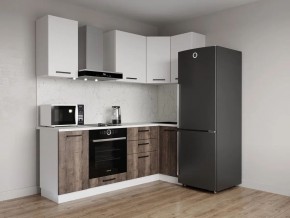 Кухонный гарнитур Старое Дерево 2200*1000 (Стол. 26мм) в Ноябрьске - noyabrsk.ok-mebel.com | фото