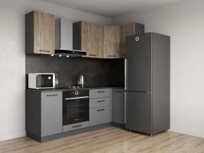 Кухонный гарнитур Умбра 2200*1000 (Стол. 26мм) в Ноябрьске - noyabrsk.ok-mebel.com | фото