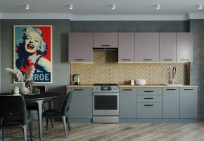 Кухонный гарнитур Виола 3000 (Стол. 26мм) в Ноябрьске - noyabrsk.ok-mebel.com | фото