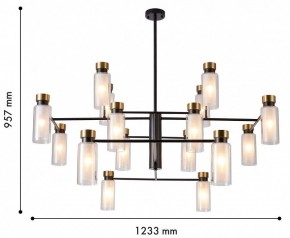 Люстра на штанге Favourite Slank 4482-16P в Ноябрьске - noyabrsk.ok-mebel.com | фото 3