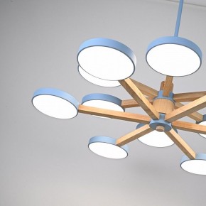 Люстра на штанге Imperiumloft TURNA Blue TURNA-DBL01 в Ноябрьске - noyabrsk.ok-mebel.com | фото 6