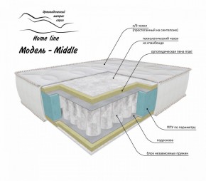 Матрас Middle 1600*1900/1950/2000*h200 в Ноябрьске - noyabrsk.ok-mebel.com | фото