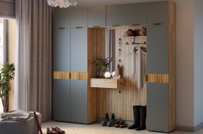 МЕБЕЛЬСОН К12 Прихожая (графит) в Ноябрьске - noyabrsk.ok-mebel.com | фото