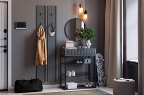 МЕБЕЛЬСОН К19 Прихожая (графит) в Ноябрьске - noyabrsk.ok-mebel.com | фото