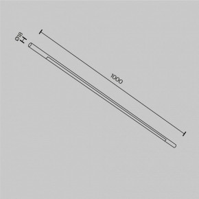 Модульный светильник Maytoni Basis C100CL-L1000-24W3-6K-BS в Ноябрьске - noyabrsk.ok-mebel.com | фото 6