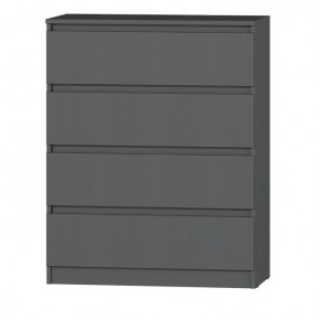 МС "Хилтон" Комод №1 800 (4 ящ.) графит в Ноябрьске - noyabrsk.ok-mebel.com | фото 2