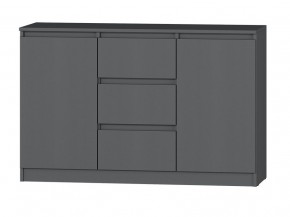 МС "Хилтон" Комод №4 1200 (графит) в Ноябрьске - noyabrsk.ok-mebel.com | фото 2