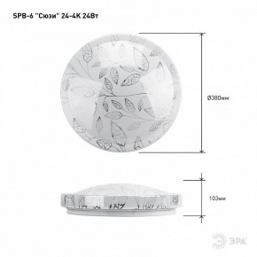 Накладной светильник Эра Классик SPB-6-24-4K (C) в Ноябрьске - noyabrsk.ok-mebel.com | фото 6