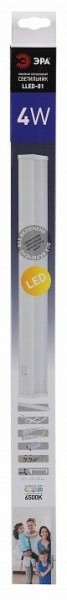 Накладной светильник Эра  LLED-01-04W-6500-W в Ноябрьске - noyabrsk.ok-mebel.com | фото 4