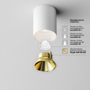 Накладной светильник Maytoni Alfa LED C064CL-8W4K-RD-WB в Ноябрьске - noyabrsk.ok-mebel.com | фото 6