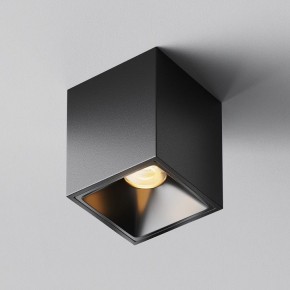 Накладной светильник Maytoni Alfa LED C065CL-8W2.7K-SQ-B в Ноябрьске - noyabrsk.ok-mebel.com | фото 3