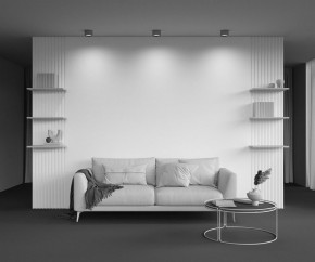 Накладной светильник Maytoni Glare C091CL-12W4K-BS в Ноябрьске - noyabrsk.ok-mebel.com | фото 4