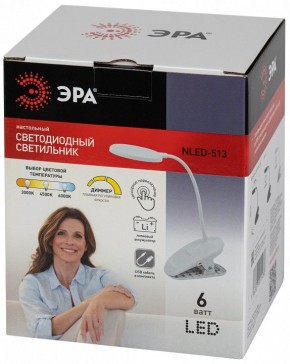 Настольная лампа офисная Эра  NLED-513-6W-W в Ноябрьске - noyabrsk.ok-mebel.com | фото 7