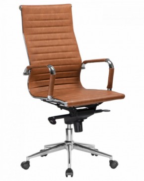 Офисное кресло для руководителей DOBRIN CLARK LMR-101F светло-коричневый №321 в Ноябрьске - noyabrsk.ok-mebel.com | фото 2