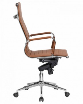 Офисное кресло для руководителей DOBRIN CLARK LMR-101F светло-коричневый №321 в Ноябрьске - noyabrsk.ok-mebel.com | фото 3