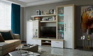 ОРЛАНДО Гостиная набор № 1 в Ноябрьске - noyabrsk.ok-mebel.com | фото 9