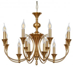 Подвесная люстра Arte Lamp Collinetta A4094LM-12PB в Ноябрьске - noyabrsk.ok-mebel.com | фото