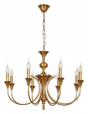 Подвесная люстра Arte Lamp Collinetta A4094LM-8PB в Ноябрьске - noyabrsk.ok-mebel.com | фото 2