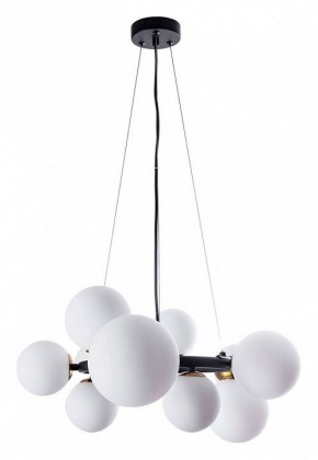 Подвесная люстра Arte Lamp Gemini A2243SP-10BK в Ноябрьске - noyabrsk.ok-mebel.com | фото 2