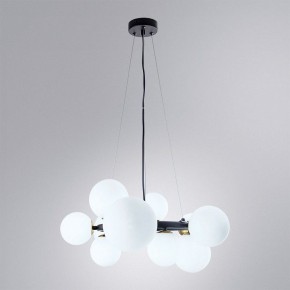 Подвесная люстра Arte Lamp Gemini A2243SP-10BK в Ноябрьске - noyabrsk.ok-mebel.com | фото 3