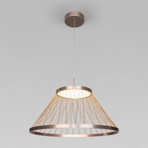 Подвесной светильник Eurosvet Cesta 40017/1 LED коричневый в Ноябрьске - noyabrsk.ok-mebel.com | фото 2