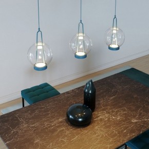 Подвесной светильник Eurosvet Frasco 50267/1 LED синий в Ноябрьске - noyabrsk.ok-mebel.com | фото 4