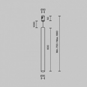 Подвесной светильник Maytoni Focus Led TR156-1-5W3K-BS в Ноябрьске - noyabrsk.ok-mebel.com | фото 4